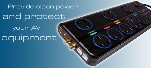 IXOS mains block power distribution range provides clean power and protects your Home Cinema System or Music System